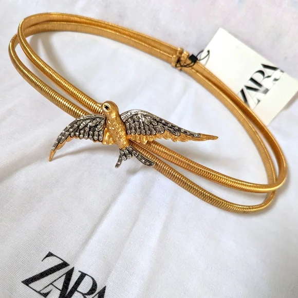 Zara | Accessories | Zara Swallow Bird Metal Belt Jewel  display picture 1